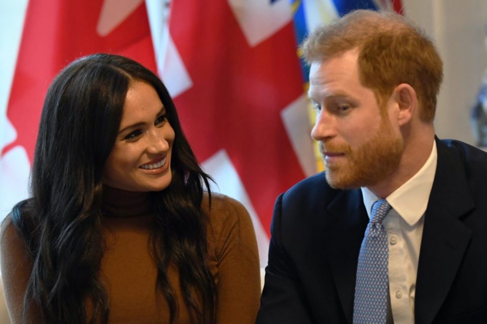 Harry and Meghan visit Canada House